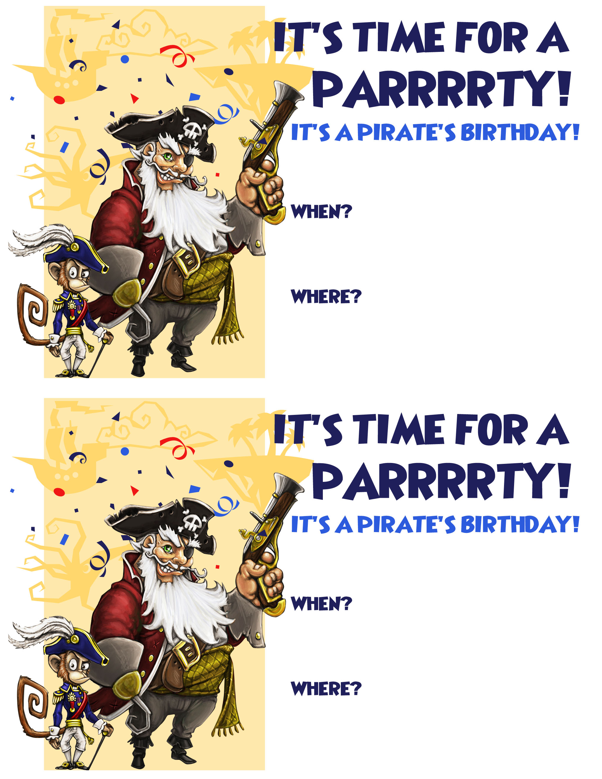 Create a Pirate Birthday Party