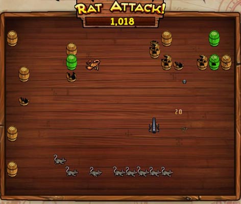 Rat Attack Mini Game