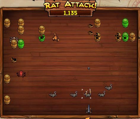 Rat Attack Mini Game