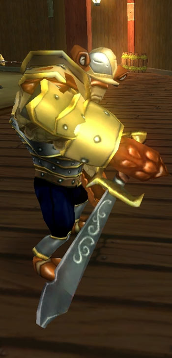 pirate101 central old man bronce
